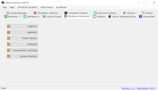 Ultimate Settings Panel - Version 3.1 Released 4