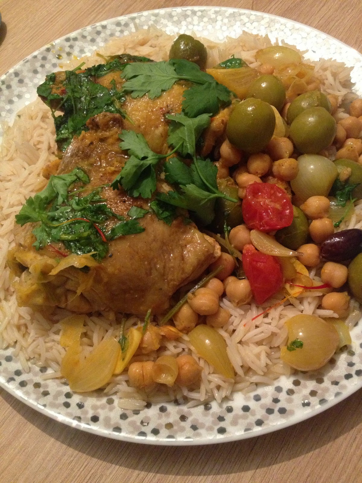 Bistro Becs and Family Chicken and Chickpea Tagine