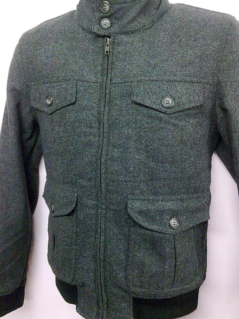 TOPMAN DARK GREY MILITARY JACKET SIZE S (SOLD) different class bundle