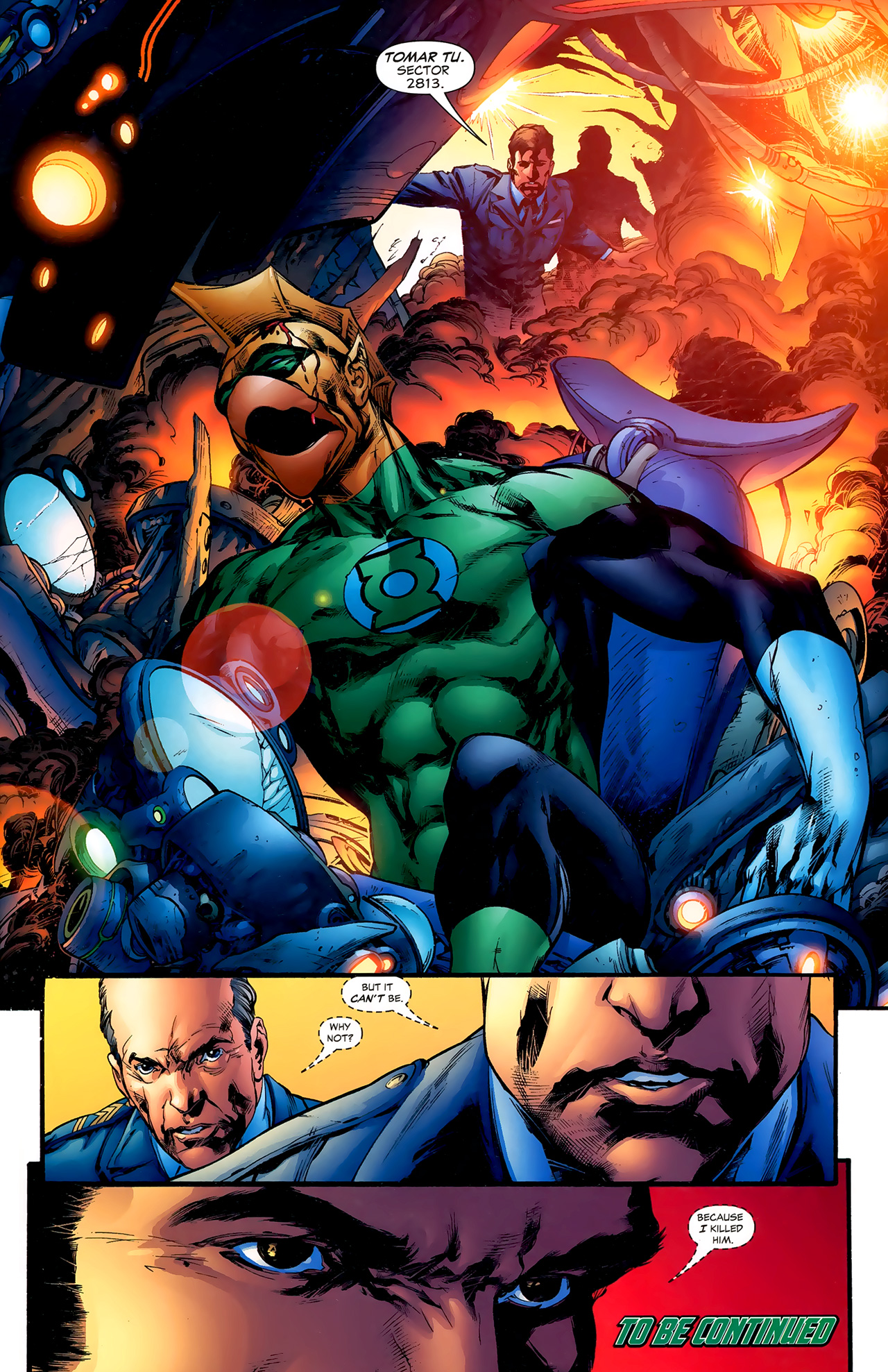 Read online Green Lantern (2005) comic -  Issue #10 - 21
