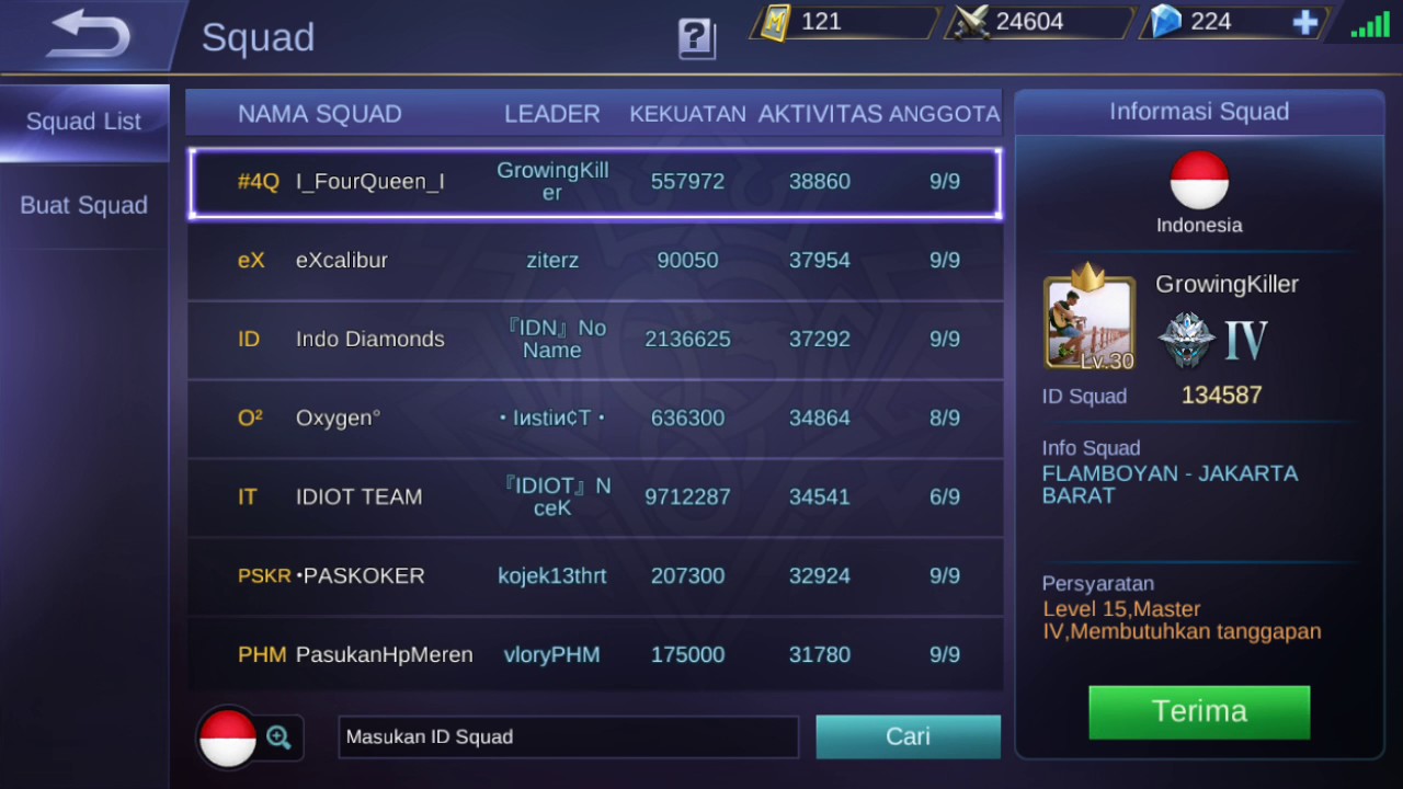 Inilah Aturan Dan Cara Membuat Squad Mobile Legends Paling Lengkap Endo Sadewa