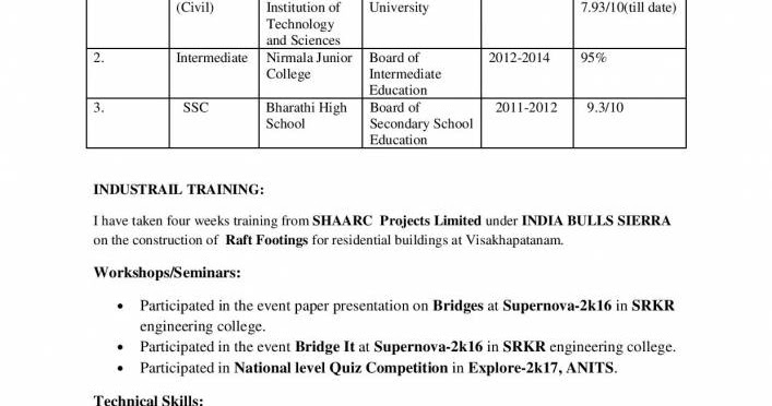 resume-format-for-civil-engineer-fresher-civil-engineering-cv