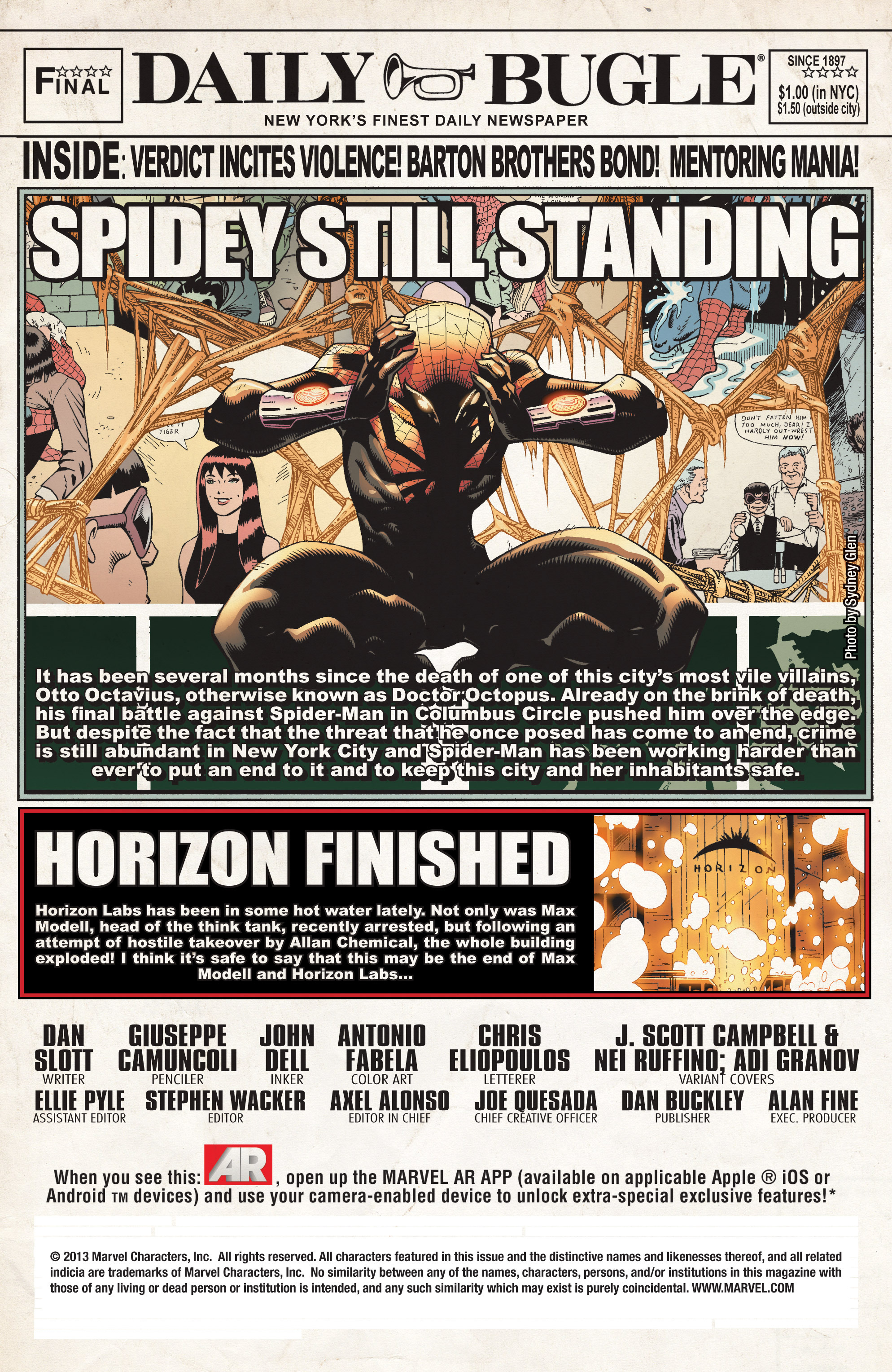 Read online Superior Spider-Man comic -  Issue #20 - 2