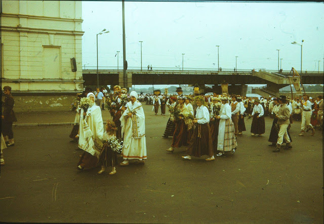 1990 год. Рига. Dziesmu un Deju svētki (фото из архива: Aivars Narvaišs)