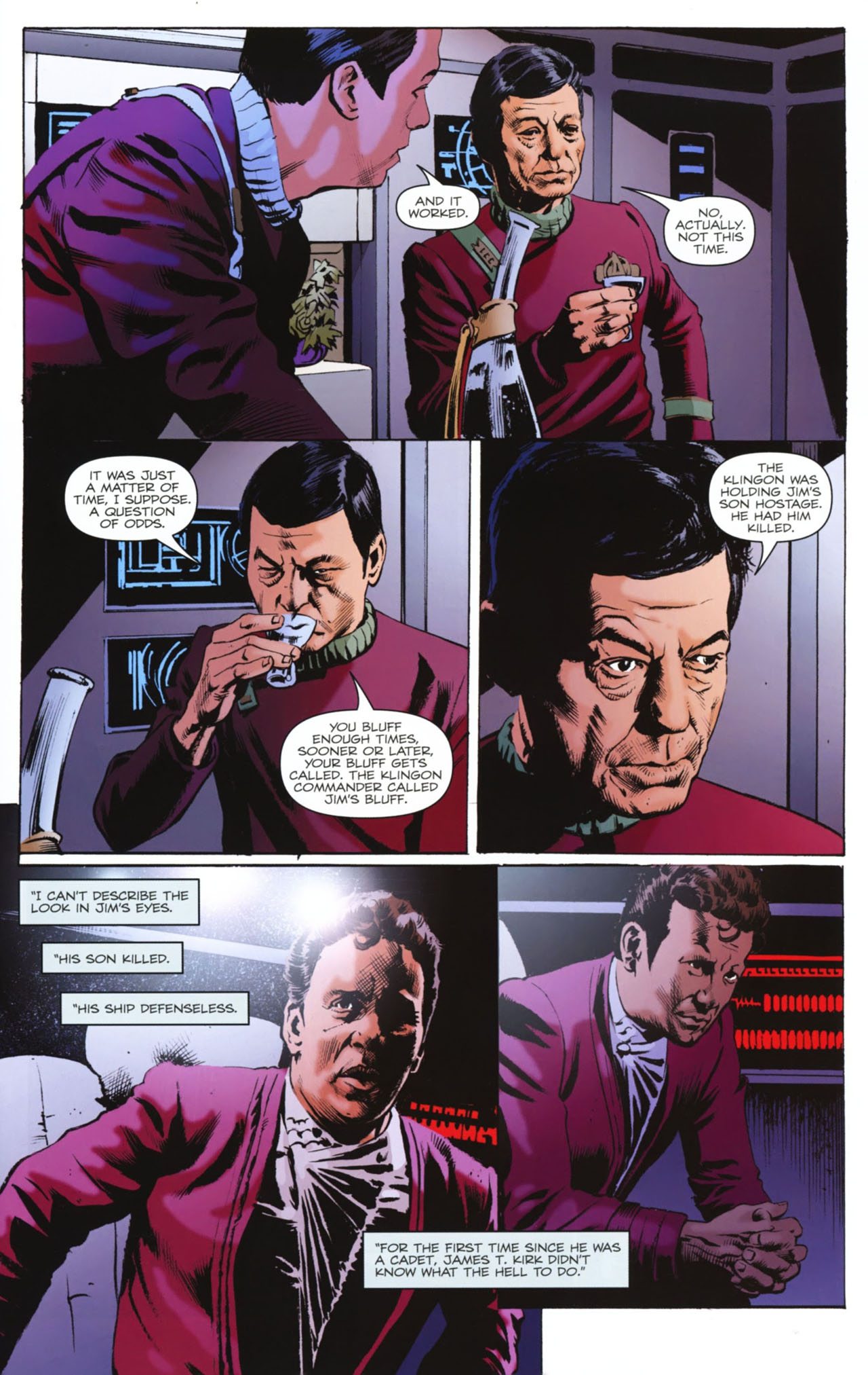 Read online Star Trek: Captain's Log comic -  Issue # Issue Harriman - 15