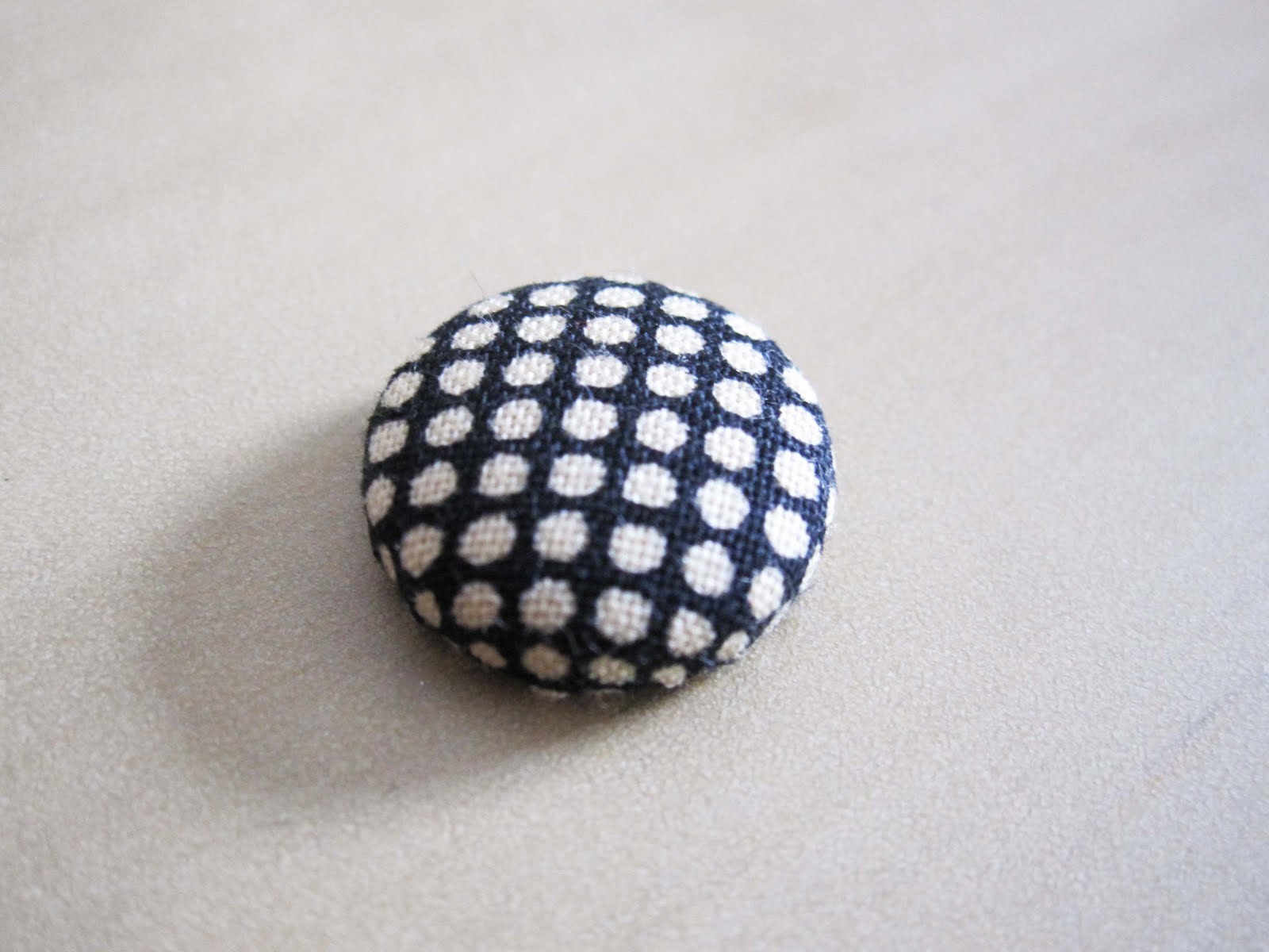 Oh So Chichi Fabric Covered Button Photo Tutorial