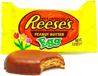 Reese's peanut butter eggs.
