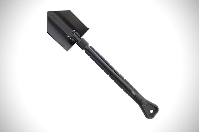 A packable shovel