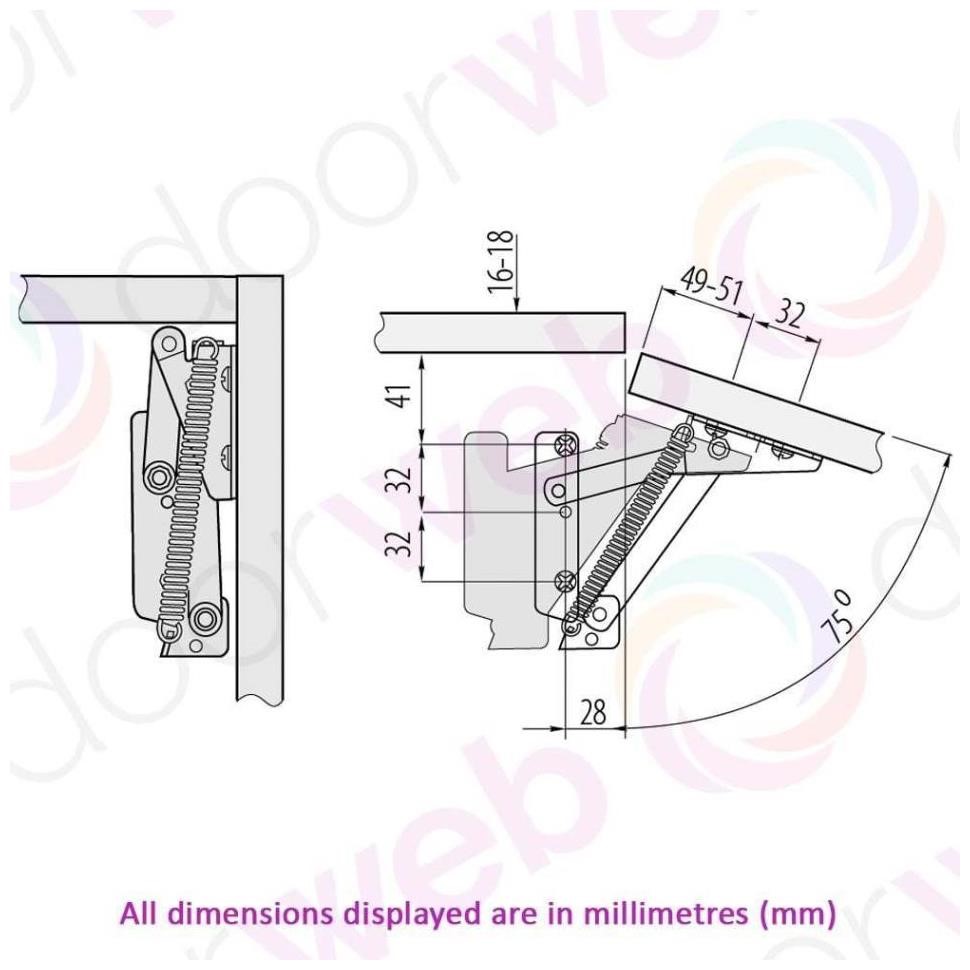 18 Kitchen Lift Up Flap Hinges ZCAZ MILLIE WALLS'S BLOG