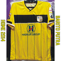 Barito Putra 2014 home ( vendor lokal ) Toko, Online, murah amanah, terpercaya, jual, jersey, liga indonesia, sepatu, futsal, sport casual, running, bola, setelan olahraga