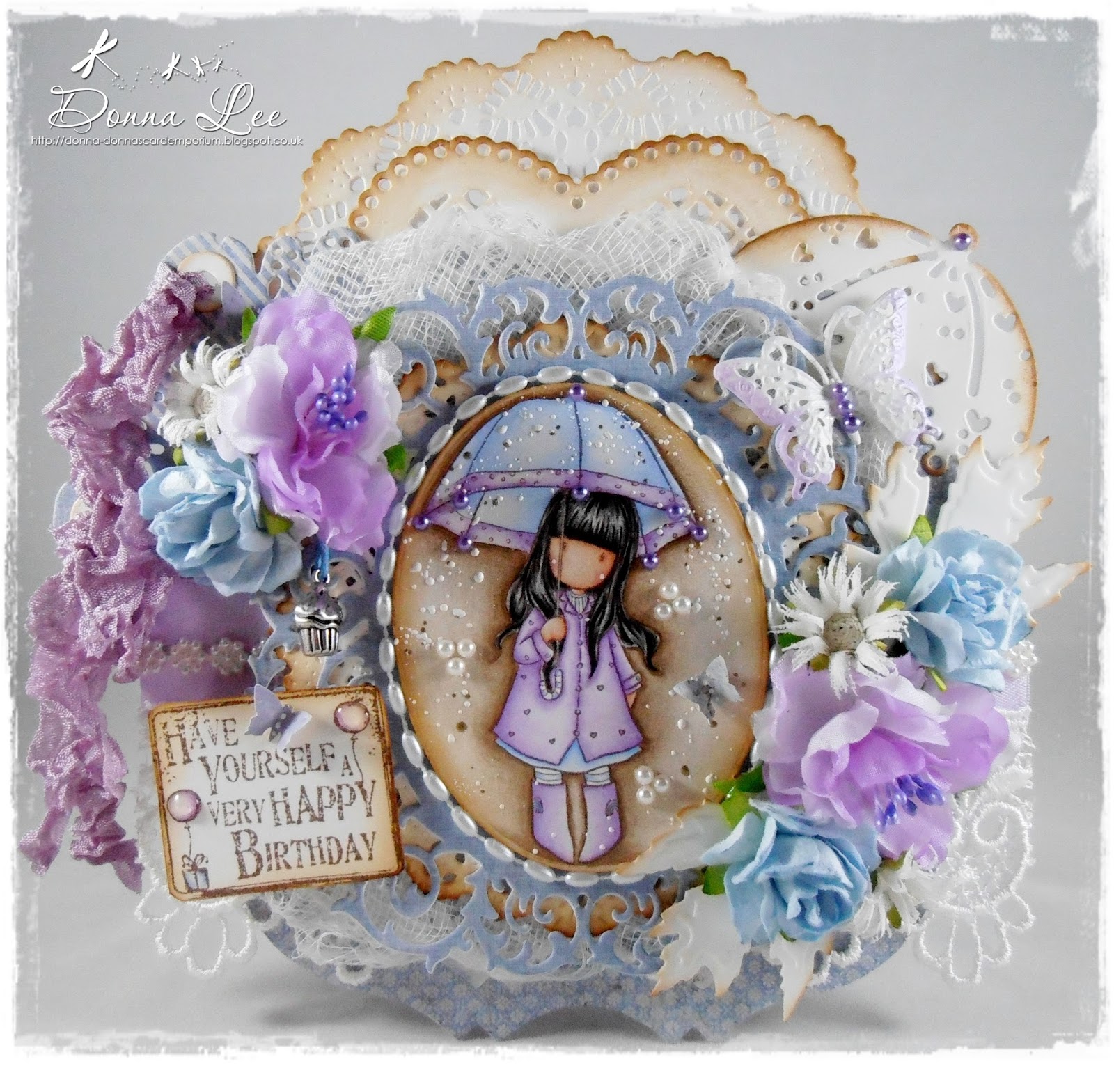 Donna's Card Emporium Santoro Gorjuss Puddle Of Love And An