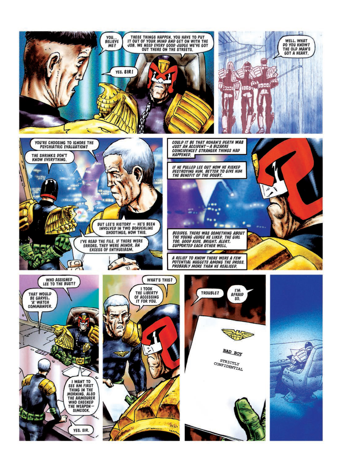 Read online Judge Dredd: The Complete Case Files comic -  Issue # TPB 24 - 106