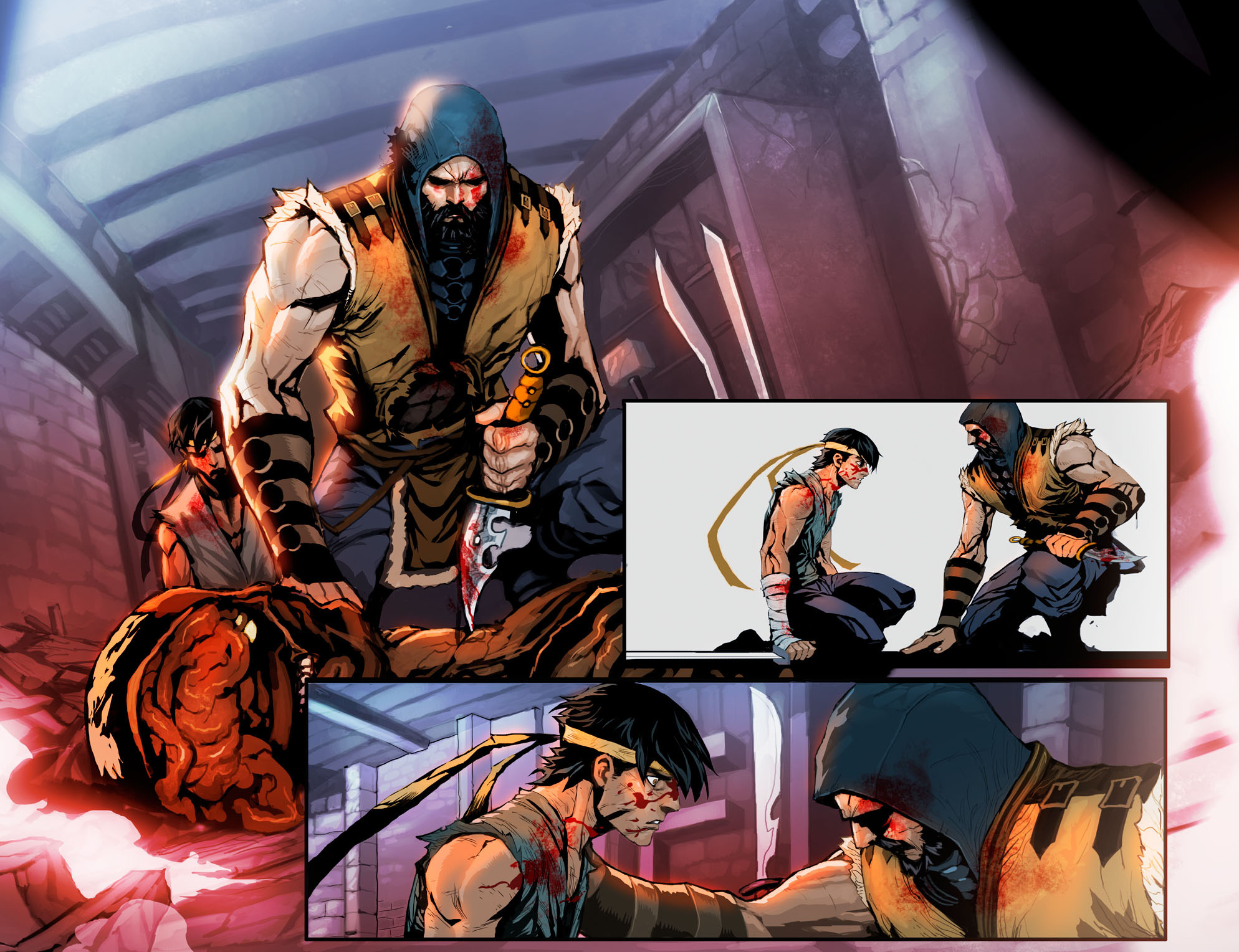 Read online Mortal Kombat X [I] comic -  Issue #3 - 17