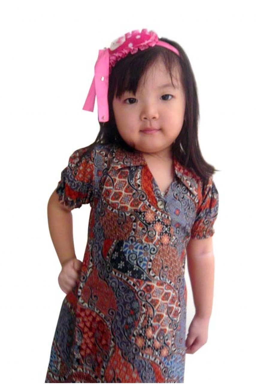  Model Baju Batik Anak Perempuan Terbaru Foto dan Gambar