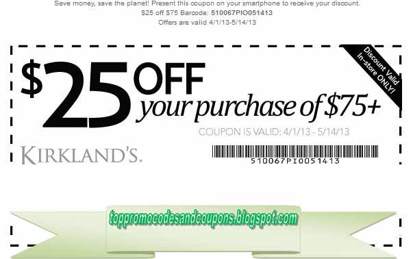 Free Promo Codes and Coupons 2023 - Kirklands%2Bcoupons%2B20 