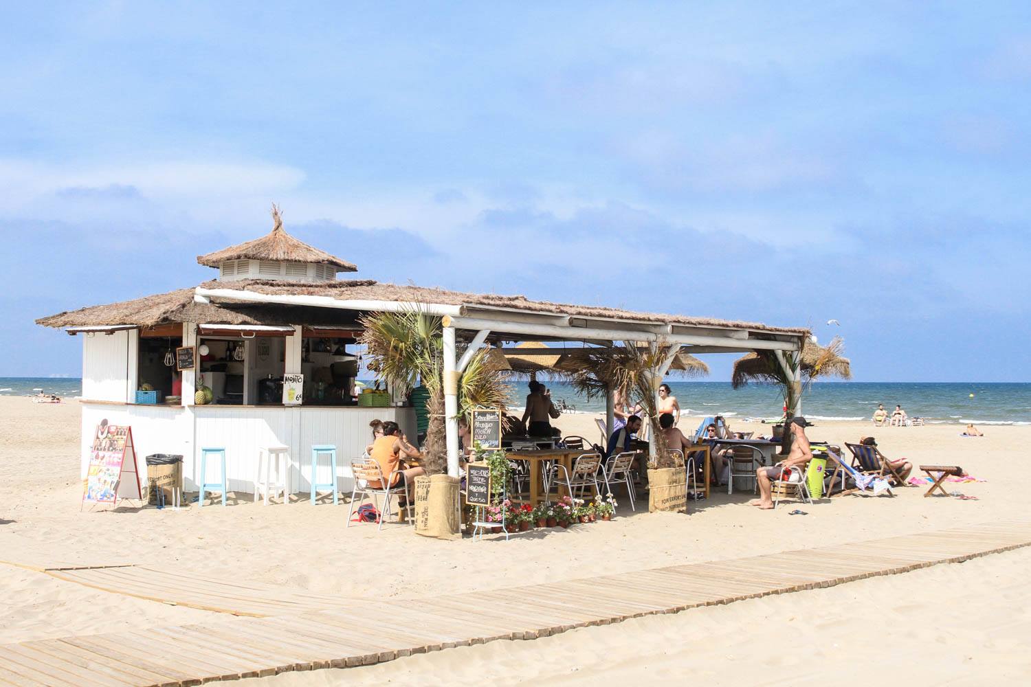 Ocio, restauración y servicios en la playa