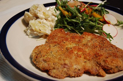 ドイツ風カツレツ シュニッツェル