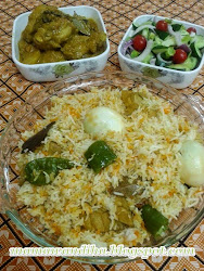nasi beriani pakistan dapur madihaa dari meat chicken