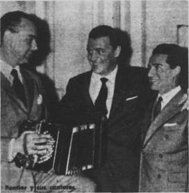 Armando Pontier, Julio Sosa y Oscar Ferrari