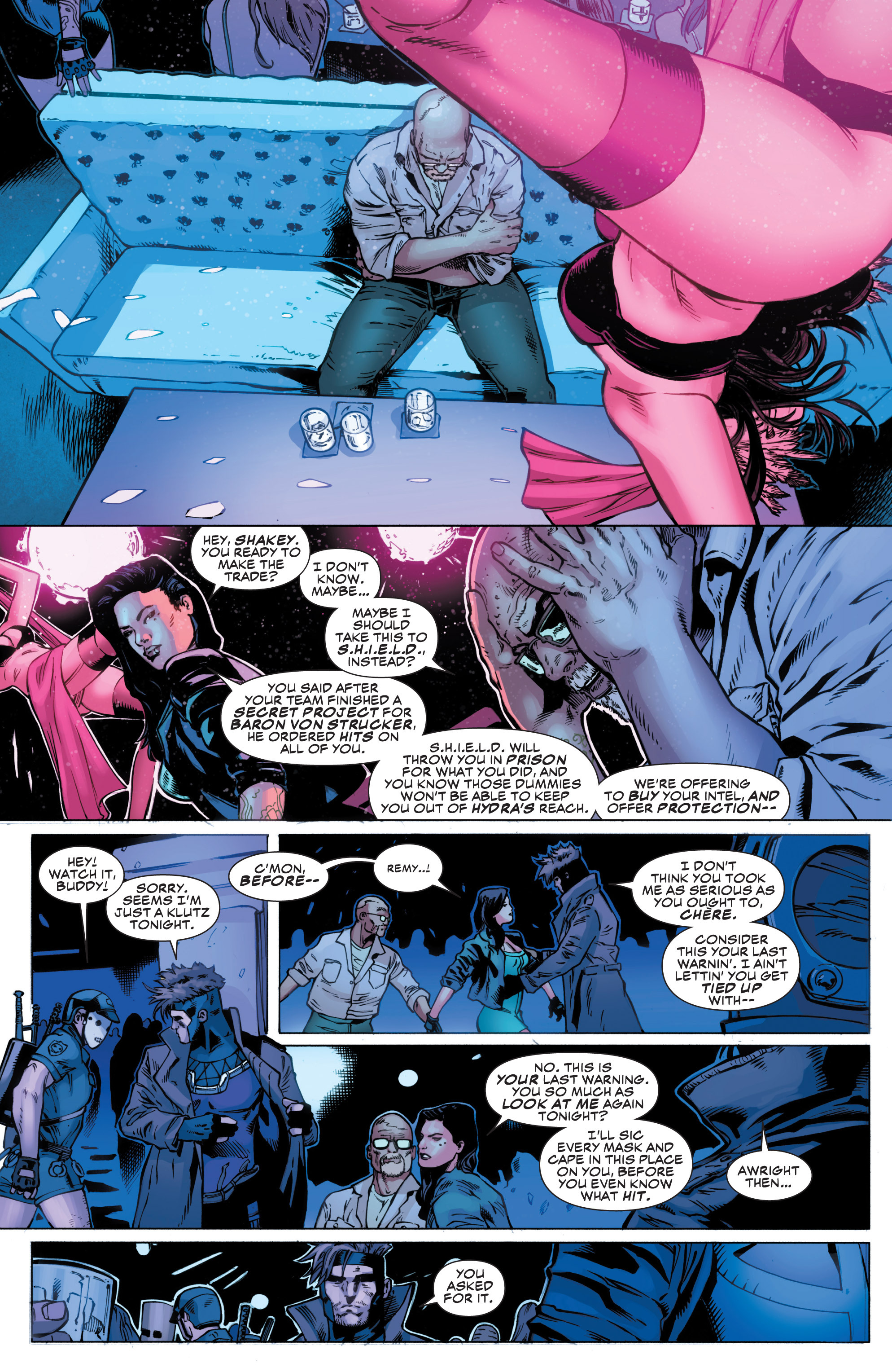 Read online Gambit (2012) comic -  Issue #9 - 14