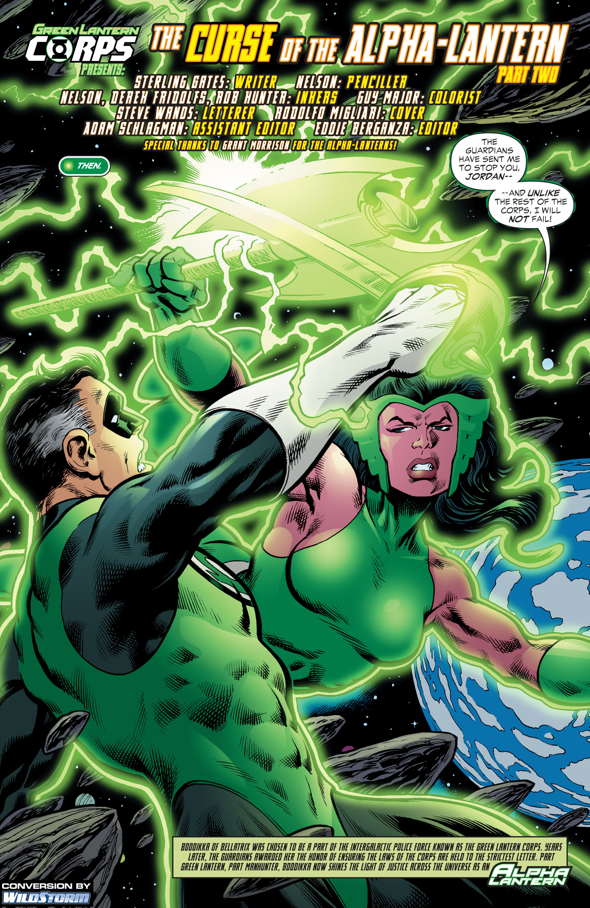 Read online Green Lantern Corps (2006) comic -  Issue #22 - 2