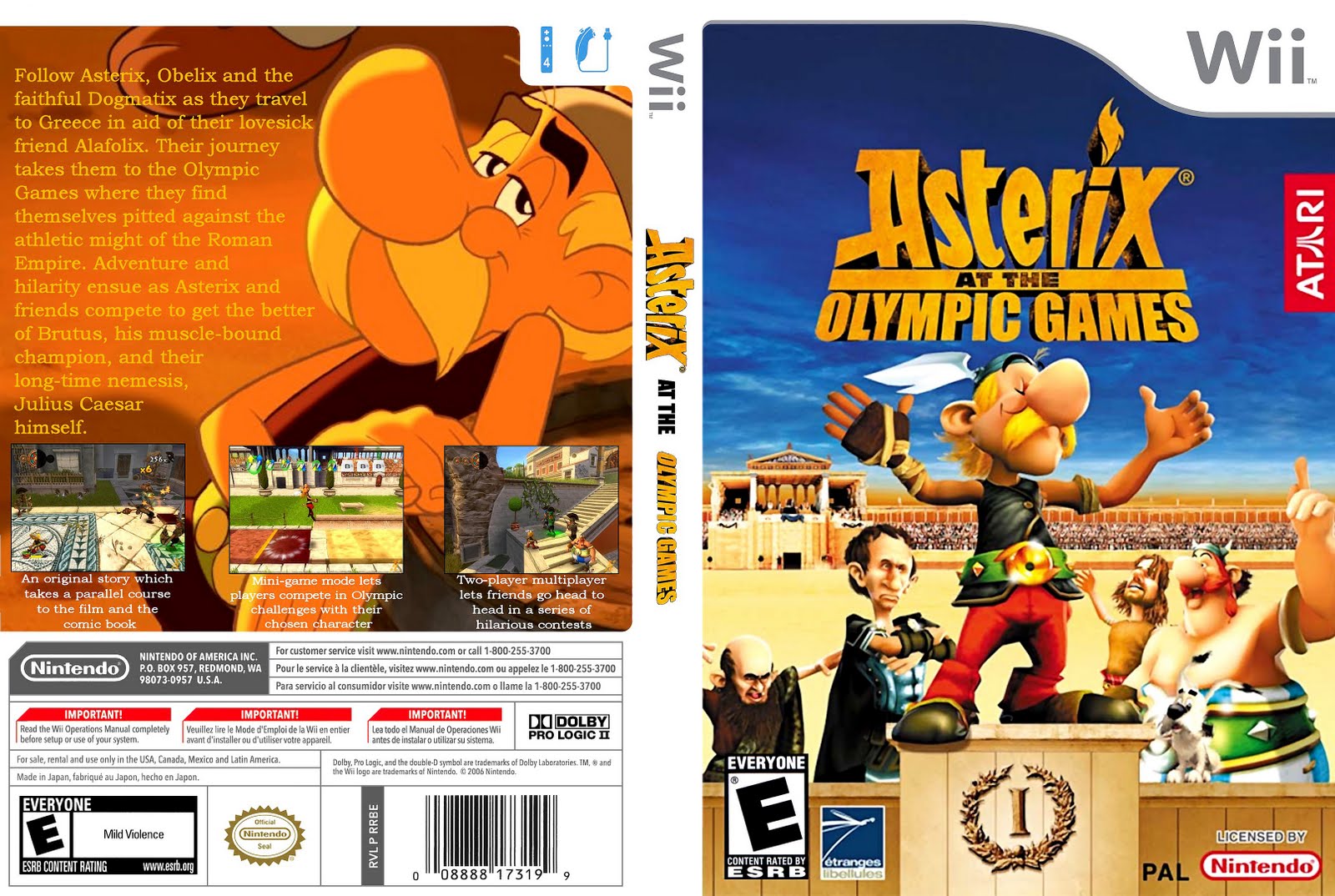 Download wii games. Asterix at the Olympic games Xbox 360. Asterix (Rus) Nintendo обложка. Wii games. Игра на диске 5 в 1 Астерикс.