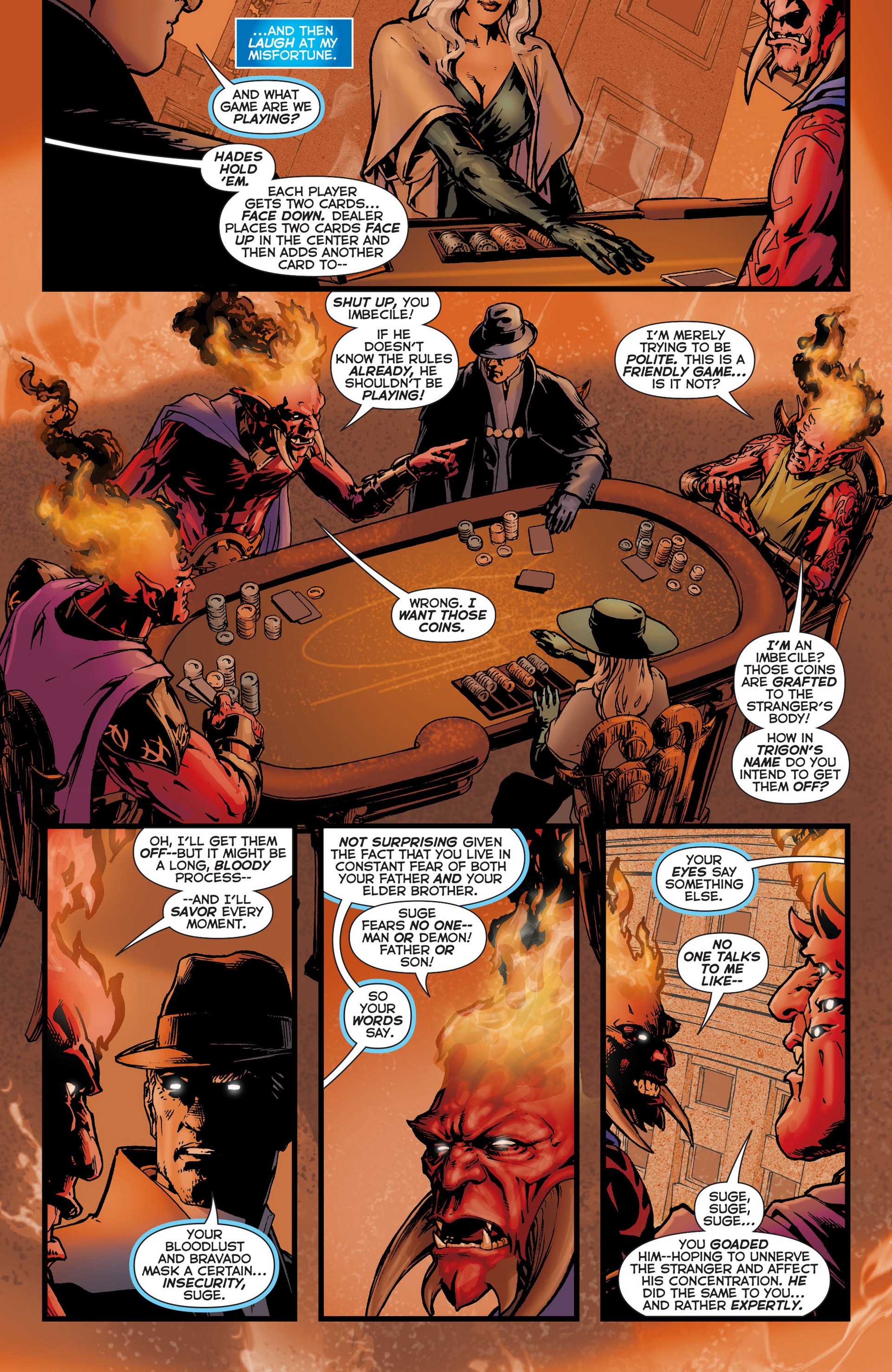 Read online Trinity of Sin: The Phantom Stranger comic -  Issue #6 - 11