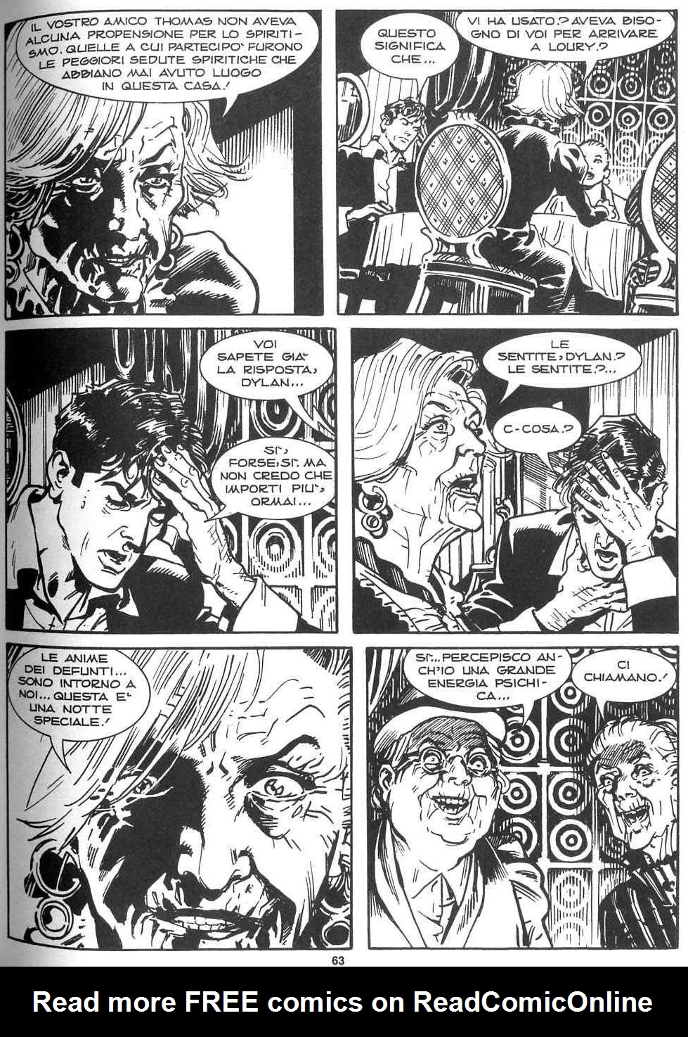 Read online Dylan Dog (1986) comic -  Issue #226 - 60
