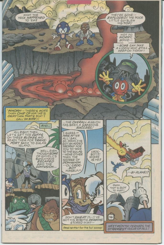 Read online Sonic The Hedgehog comic -  Issue #70 - 21