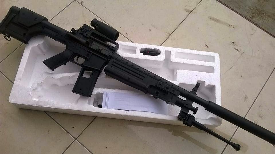 MODEL SENAPAN ANGIN: jual airsoft gun sniper m16