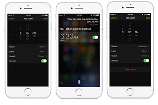 Alarm Settings On iPhone 8 iOS 11