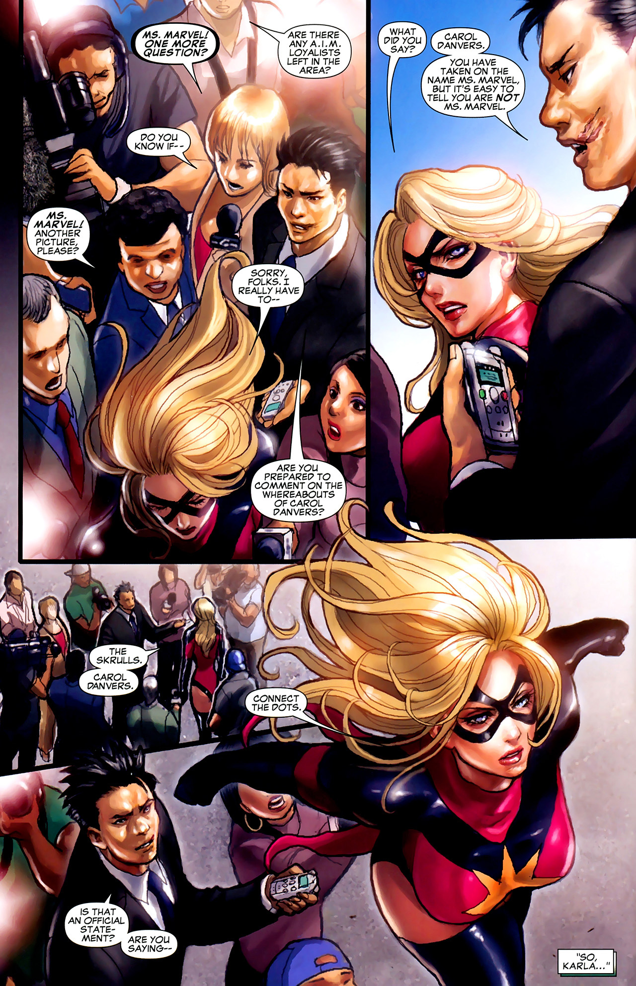 Read online Ms. Marvel (2006) comic -  Issue #39 - 8