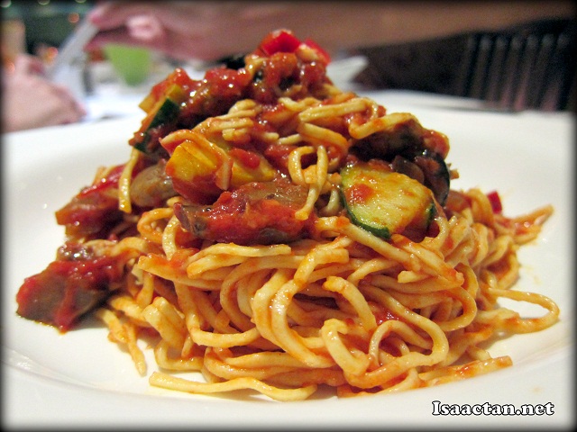 Vegetarian Fresh Spaghetti - RM13.90