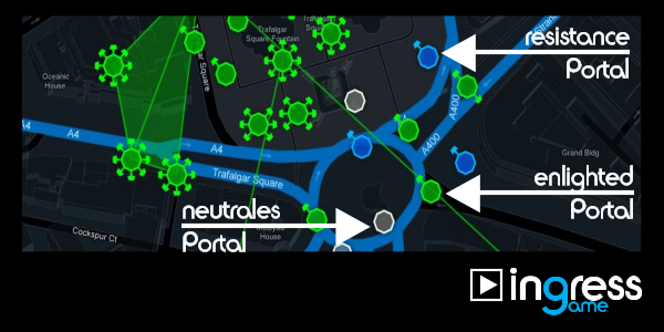 Ingress The Game: Ingress Portale finden Ingress The Game: Ingress Portale finden