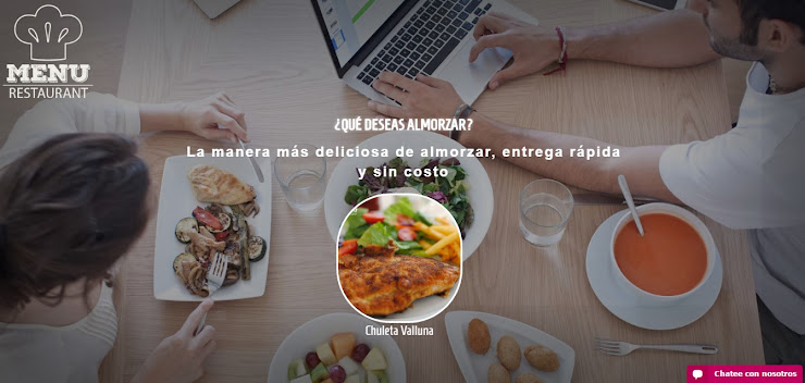 Menú App, una plataforma para pedir comida a domicilio en Ibagué