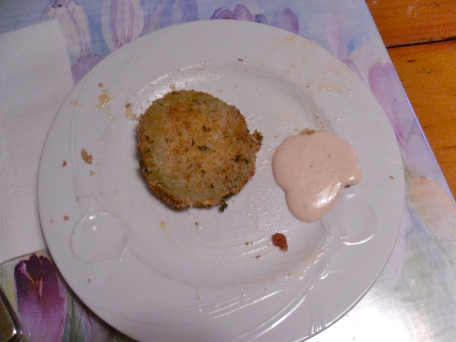 Quarter Life Crisis Fried Green Tomatoes