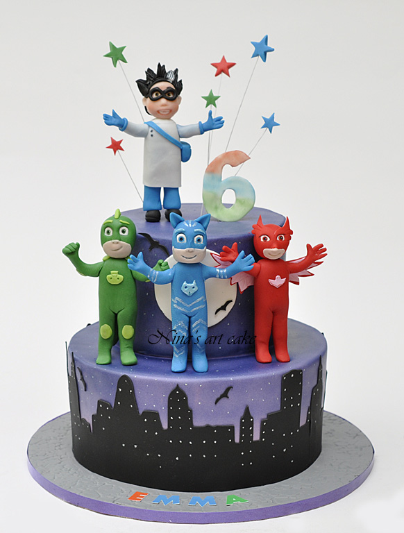 13+ Planse De Colorat Cu Eroii In Pijama Pics