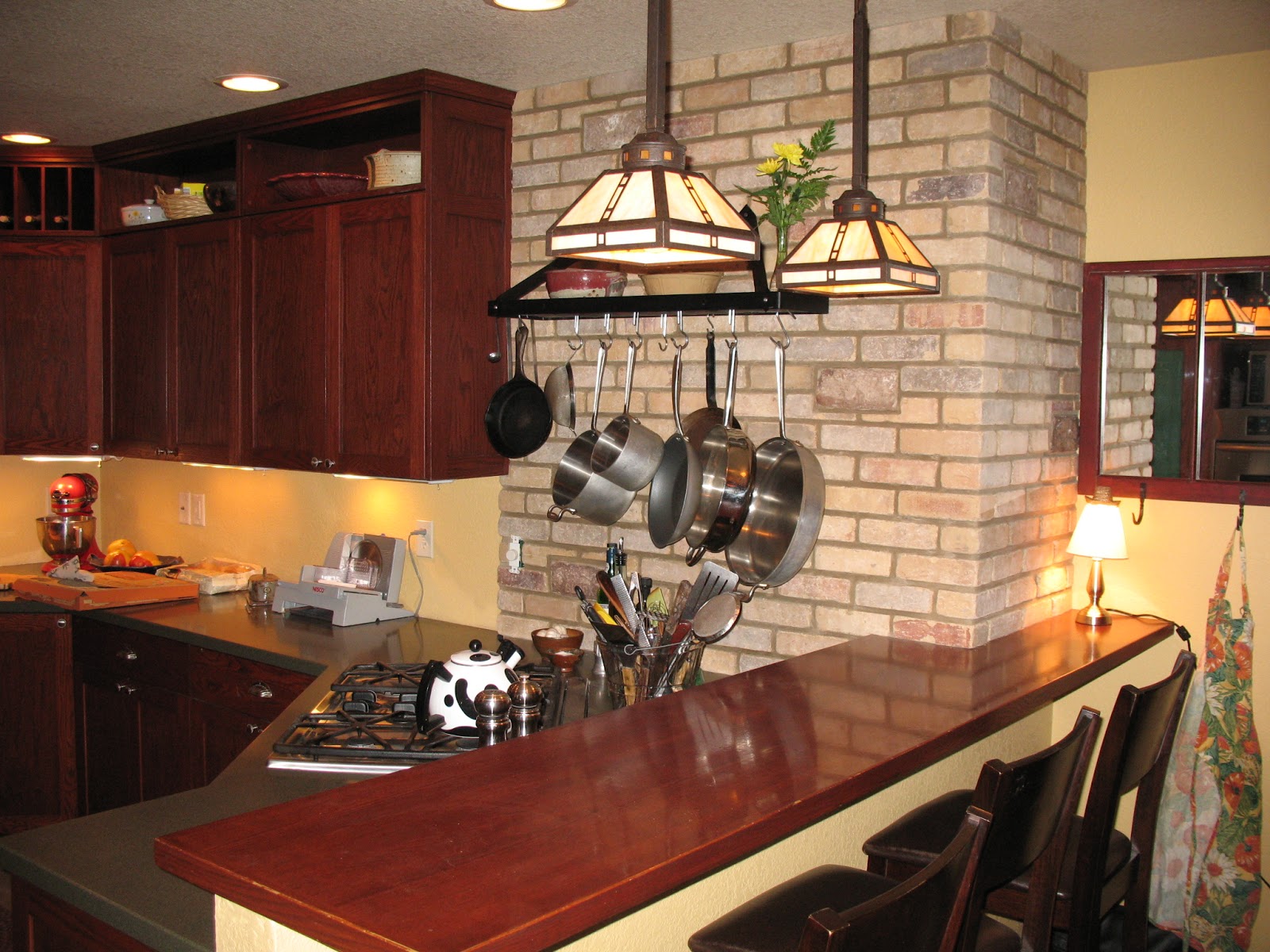 Gottsacker Real Estate Brick wall Bistro