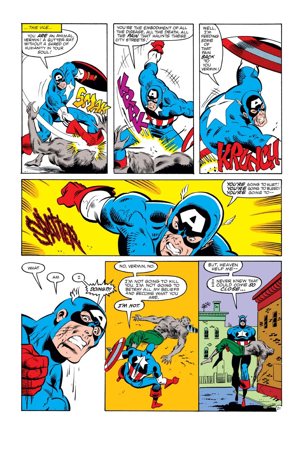 Captain America (1968) Issue #272 #188 - English 22