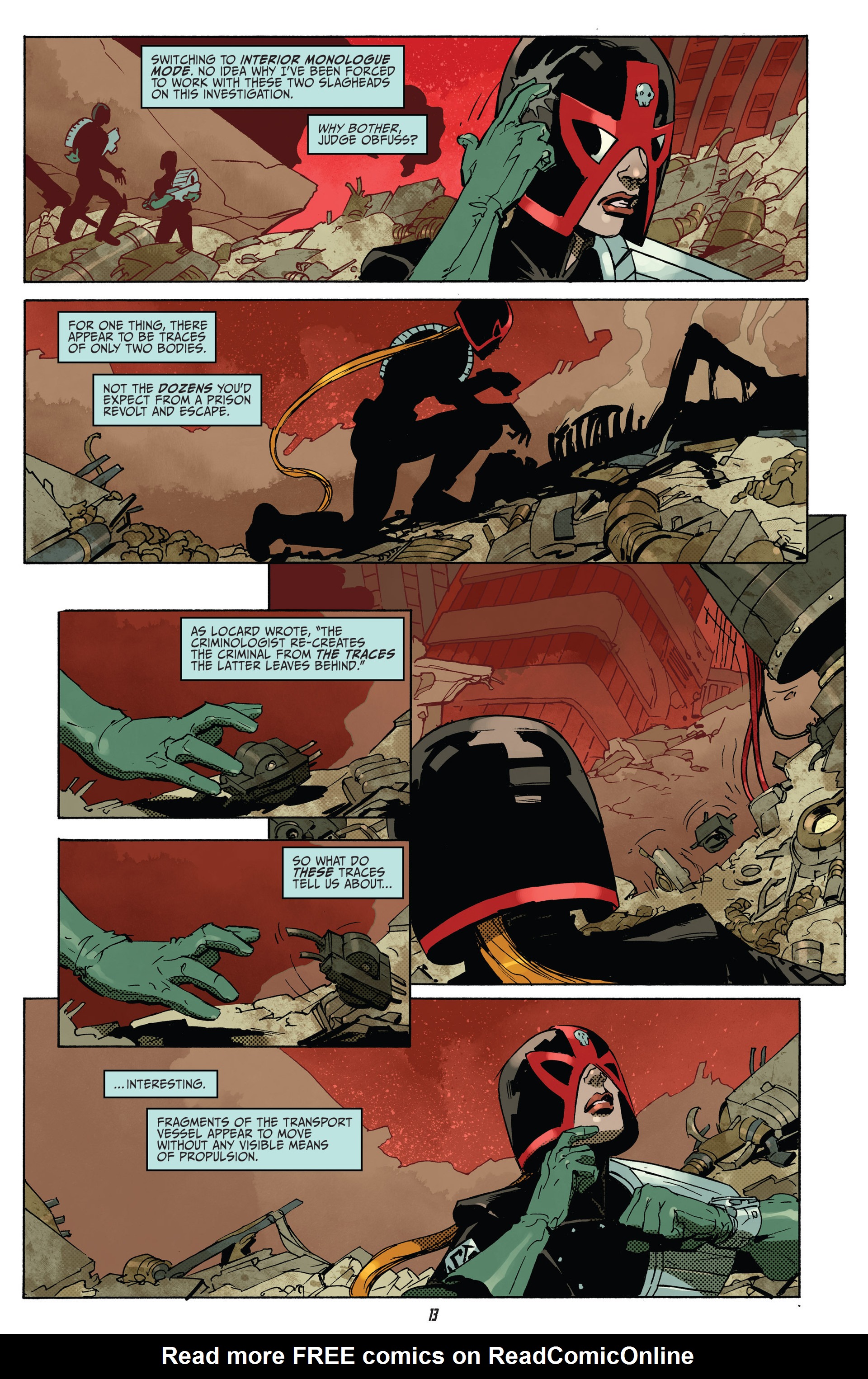 Read online Judge Dredd (2012) comic -  Issue #25 - 15
