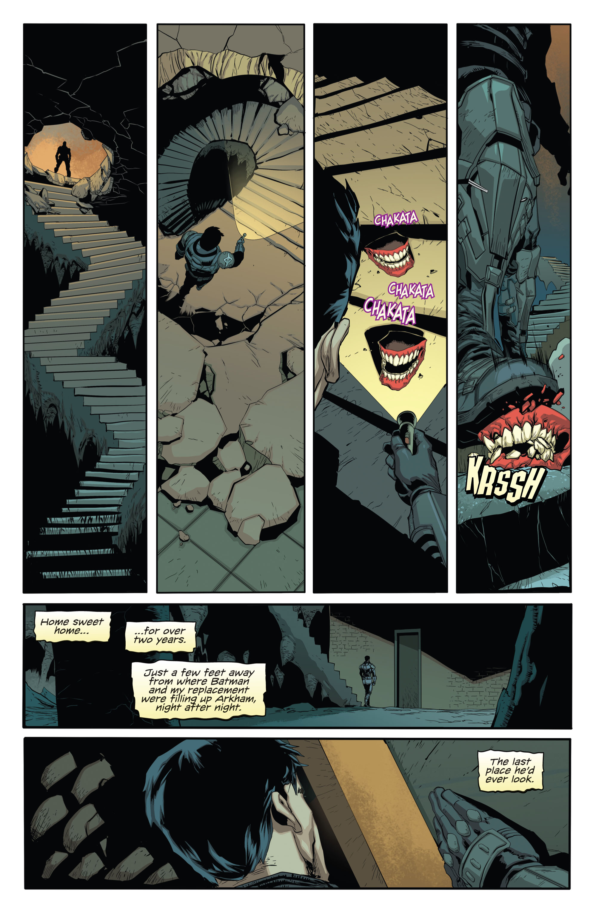Read online Batman: Arkham Knight: Genesis comic -  Issue #3 - 9
