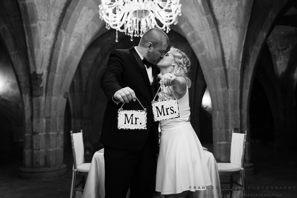 Mr. & Mrs. wedding in Ravello