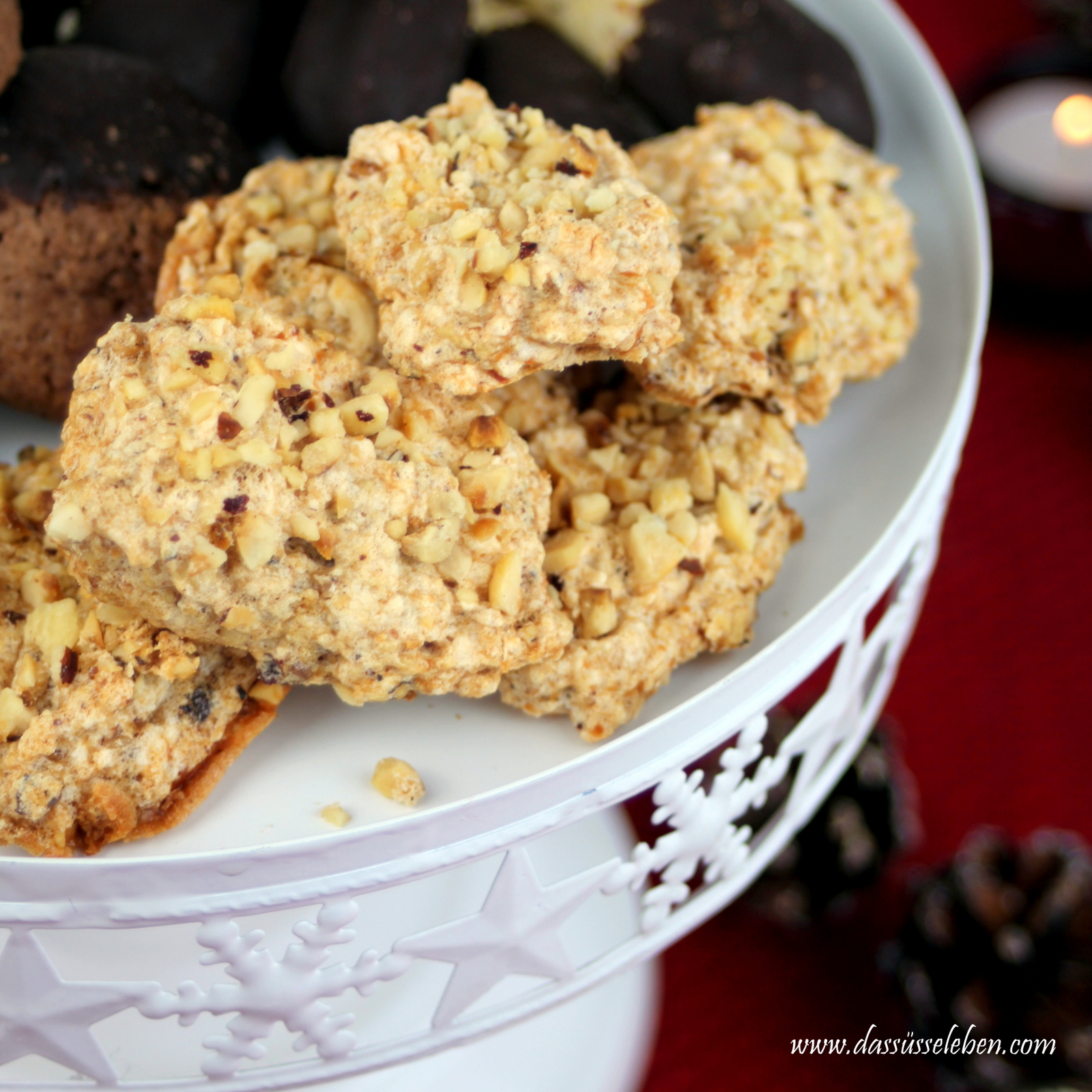Rezept Dreierlei Haselnuss-Plätzchen | Das süße Leben