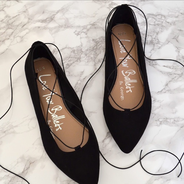 lace up flats