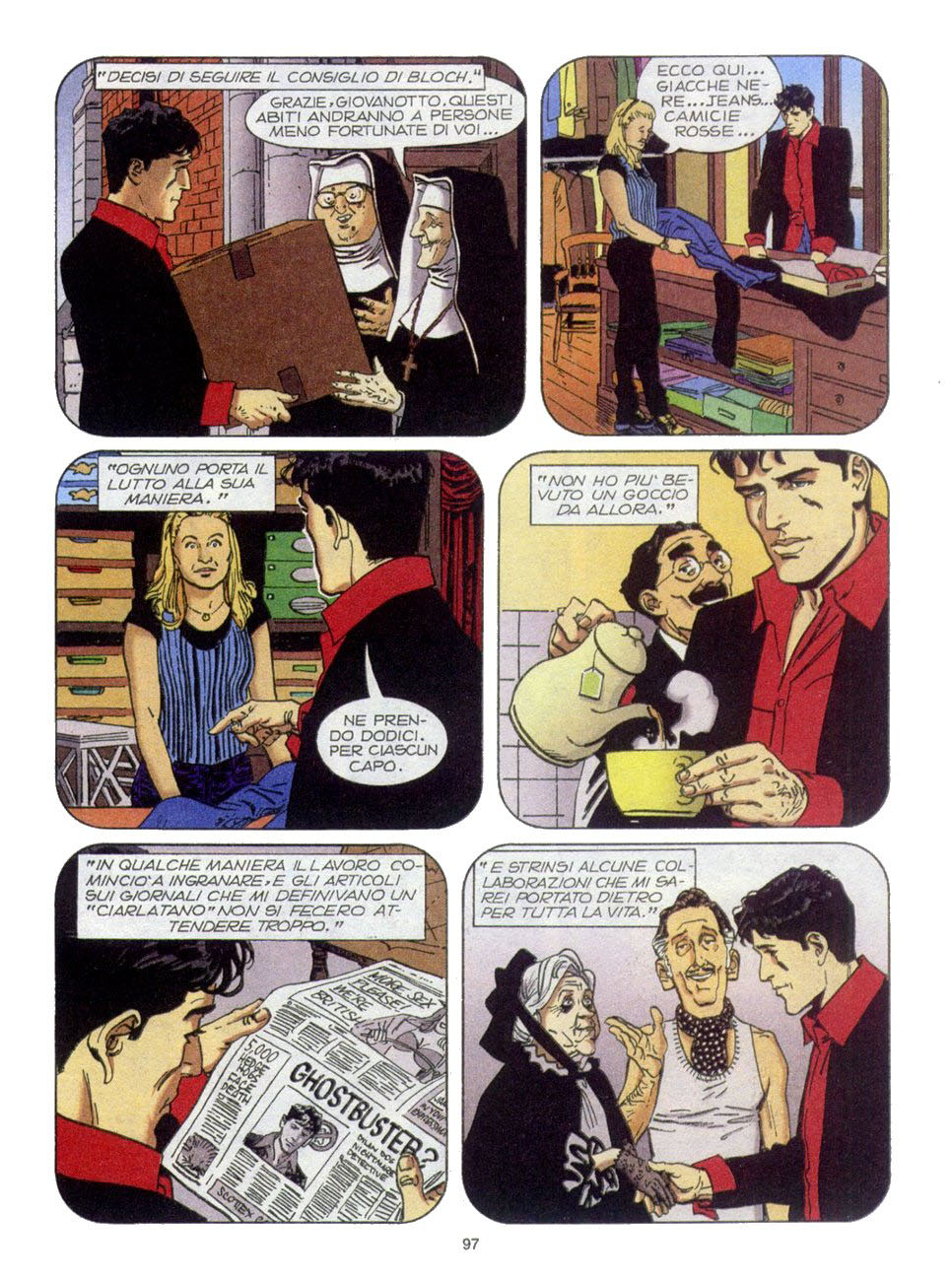 Read online Dylan Dog (1986) comic -  Issue #200 - 94