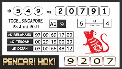 PREDIKSI singapura