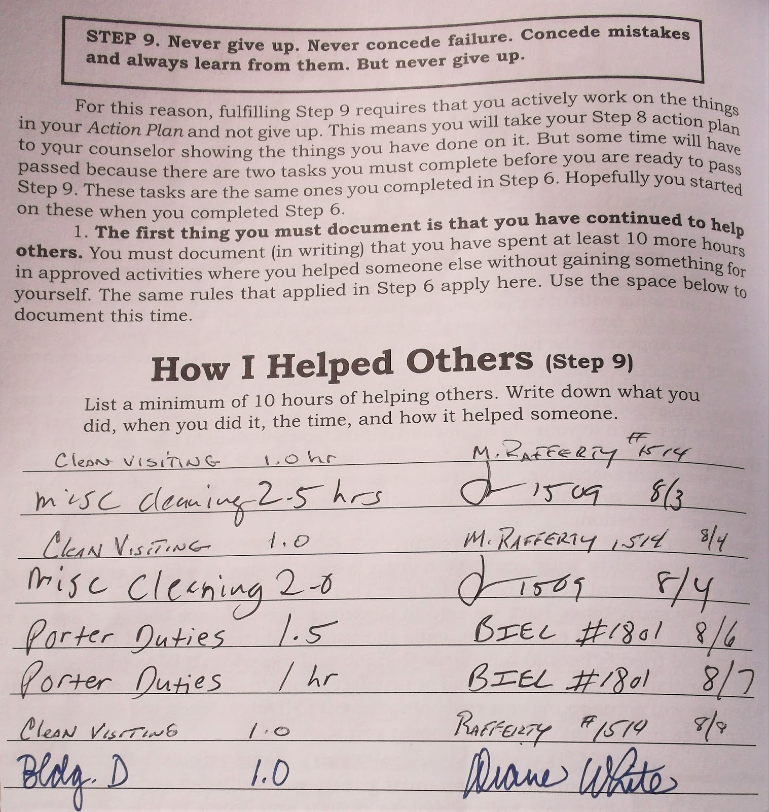 Mrt Step 4 Life Assessment