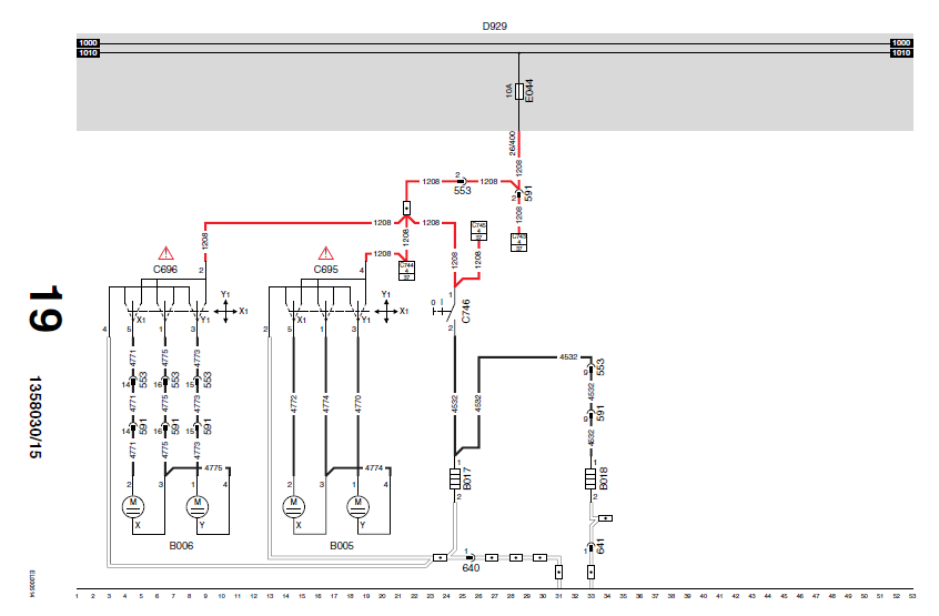 Электросхема daf. Электросхемы Даф 85. DAF XF 106 электрические схемы. Схема зеркала Даф 105. Даф 95 схема подогрева впускного коллектора.