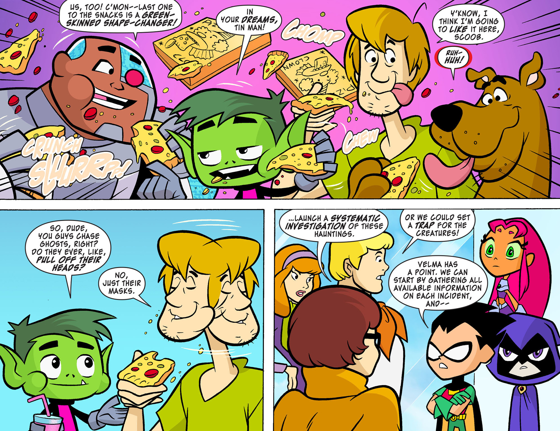 Read online Scooby-Doo! Team-Up comic -  Issue #7 - 8