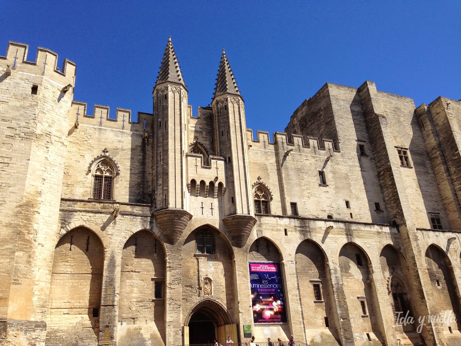 Palacio de los Papas en Avignon